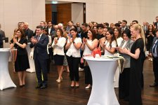 Heydər Əliyev Fondunun vitse-prezidenti Leyla Əliyeva Berlində işgüzar səfərdə olub (FOTO)
