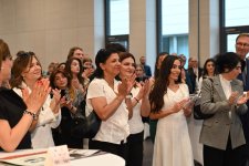 Heydər Əliyev Fondunun vitse-prezidenti Leyla Əliyeva Berlində işgüzar səfərdə olub (FOTO)