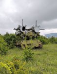 Qarabağ bölgəsində tərk edilmiş döyüş mövqeyində HHM sistemi aşkar edilib (FOTO/VİDEO)