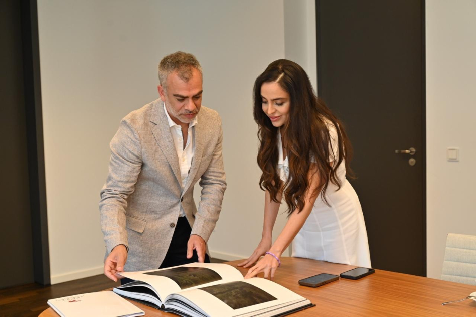 Heydər Əliyev Fondunun vitse-prezidenti Leyla Əliyeva Berlində işgüzar səfərdə olub (FOTO)
