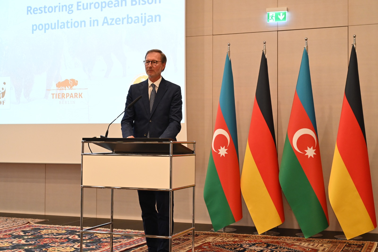 Heydər Əliyev Fondunun vitse-prezidenti Leyla Əliyeva Berlində işgüzar səfərdə olub (FOTO)