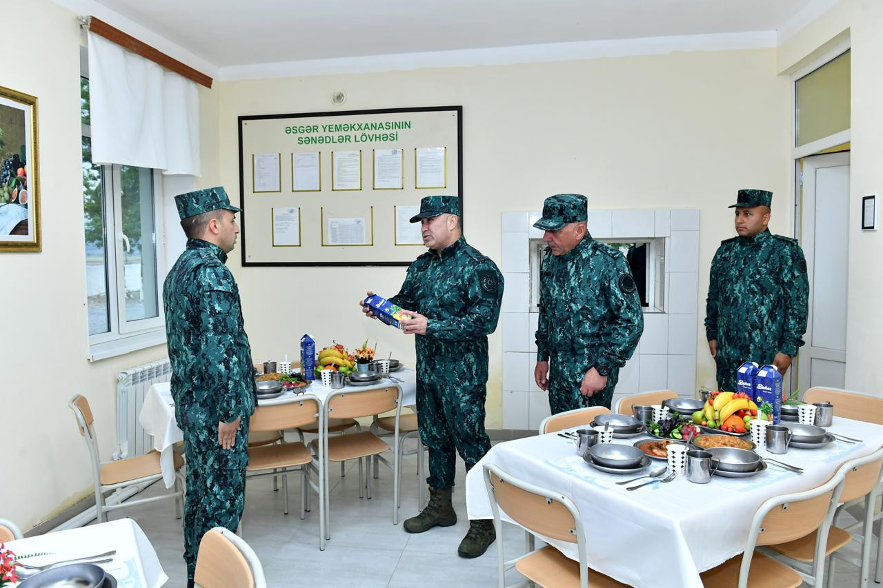"Horadiz"in “Alıkeyxanlı” sərhəd zastavası xidməti istifadəyə verildi (FOTO)
