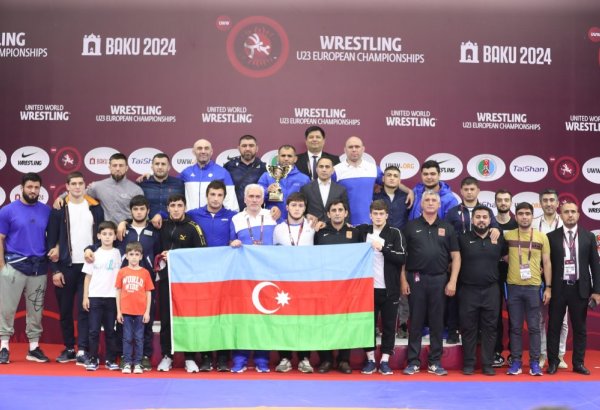 Sərbəst güləş yığmamız Avropa çempionu olub