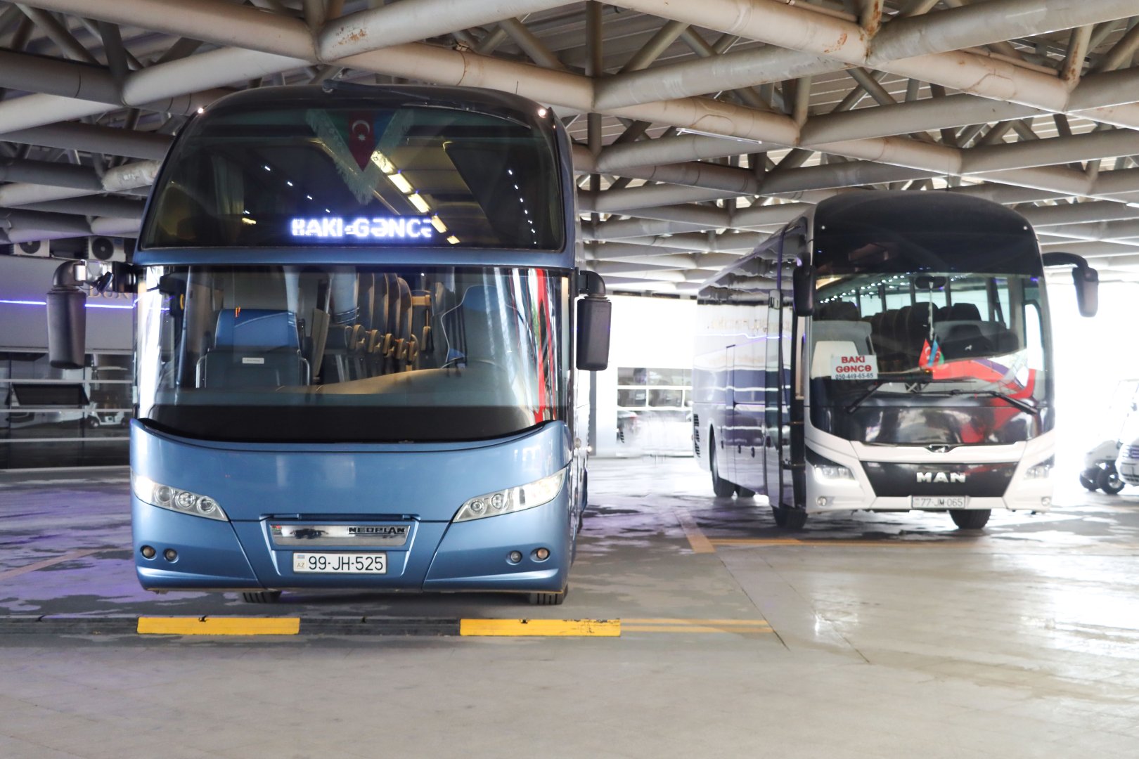 Yeni Bakı-Gəncə-Bakı avtobus reysinin qrafiki məlum olub