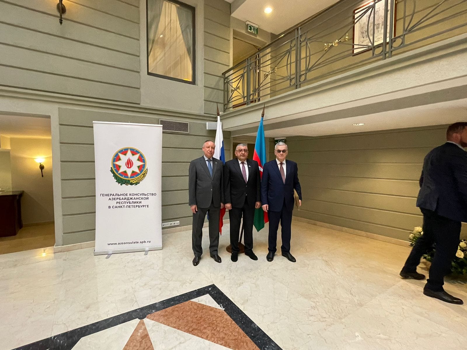 Baş konsulluğun təşkilatçılığı ilə Rusiyanın Sankt-Peterburq şəhərində 28 May - Müstəqillik Gününə həsr olunmuş təntənəli tədbir keçirilib