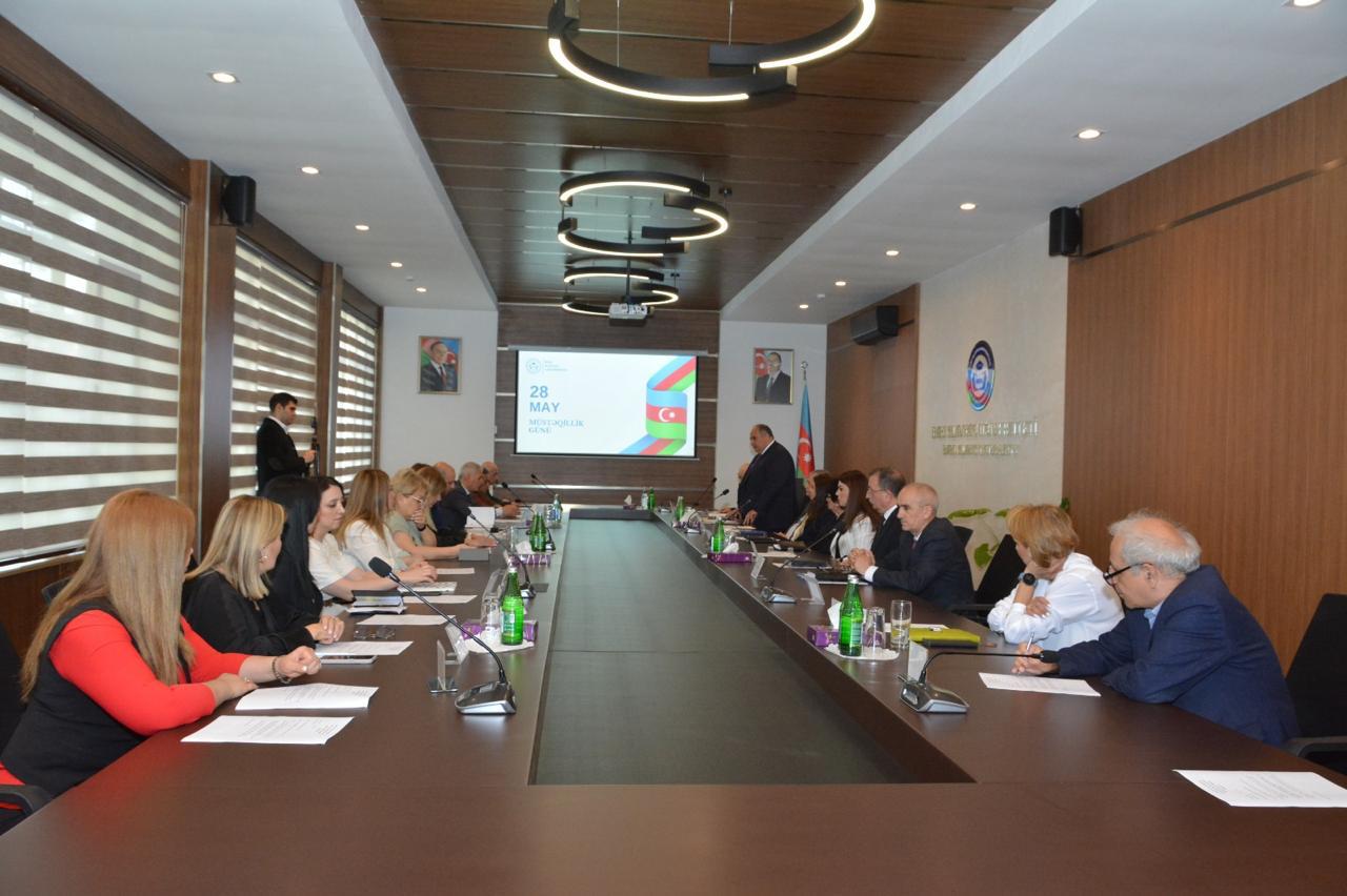 BSU-da 28 May Müstəqillik Gününə həsr olunmuş tədbir keçirilib (FOTO)