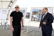 Prezident İlham Əliyev Ağdam rayonunun Tağıbəyli kəndinin təməlini qoyub (FOTO/VİDEO) (YENİLƏNİB)