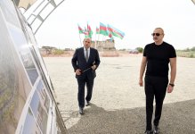 Prezident İlham Əliyev Ağdam rayonunun Nəmirli kəndinin təməlini qoyub (FOTO/VİDEO) (YENİLƏNİB)