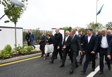 Prezident İlham Əliyev və Birinci xanım Mehriban Əliyeva Xocalı şəhərinə köçən sakinlərlə görüşüblər (FOTO/VİDEO) (YENİLƏNİB)