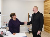 Prezident İlham Əliyev və Birinci xanım Mehriban Əliyeva Xocalı şəhərinə köçən sakinlərlə görüşüblər (FOTO/VİDEO) (YENİLƏNİB)