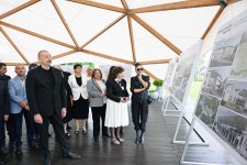 Prezident İlham Əliyev və Birinci xanım Mehriban Əliyeva Xocalı şəhərinə köçən sakinlərlə görüşüblər (FOTO/VİDEO) (YENİLƏNİB)