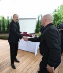 Prezident İlham Əliyev və Birinci xanım Mehriban Əliyeva Xocalı şəhərinə köçən sakinlərlə görüşüblər (FOTO/VİDEO) (YENİLƏNİB)