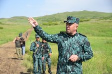Qazaxın azad edilmiş kəndində minatəmizləmə (FOTO)