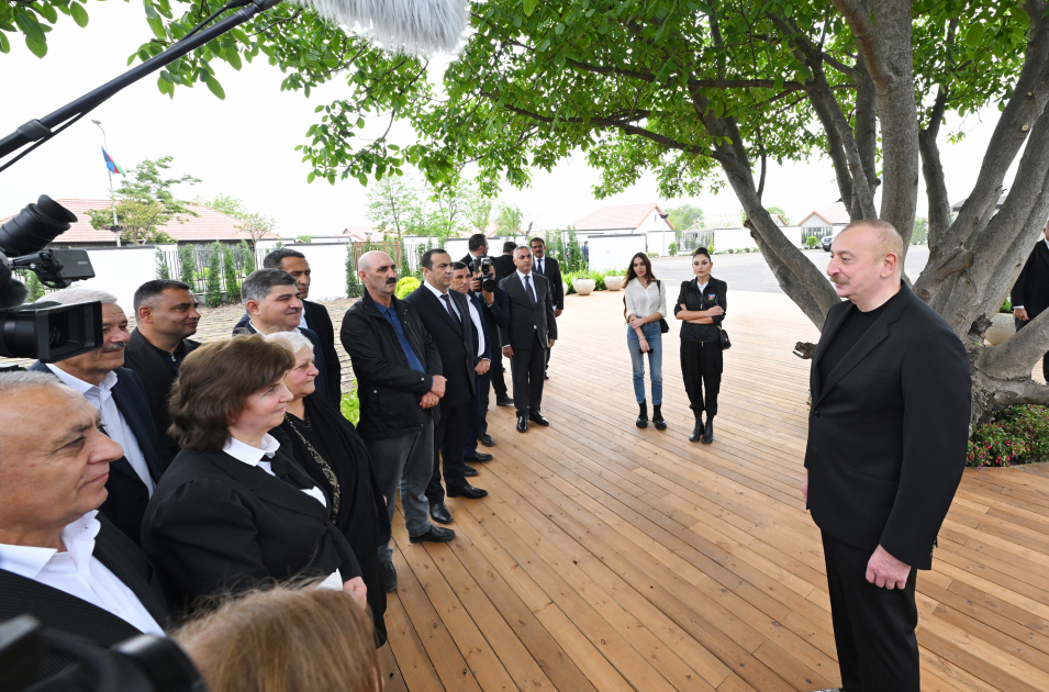 Prezident İlham Əliyev: Azərbaycan xalqı əbədi əmin olsun, bir daha bu faciələr bizim xalqımızın başına gəlməyəcək