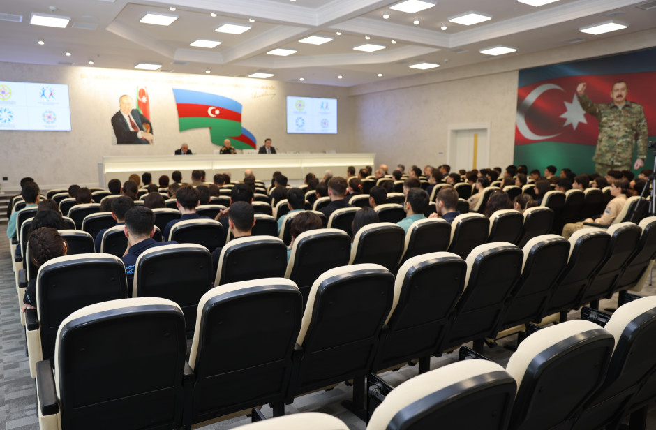 FHN-də fövqəladə hallar könüllülərinin təltifetmə mərasimi keçirilib (FOTO/VİDEO)