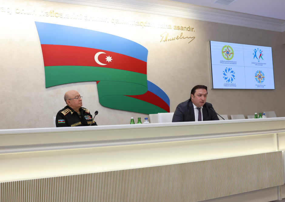 FHN-də fövqəladə hallar könüllülərinin təltifetmə mərasimi keçirilib (FOTO/VİDEO)