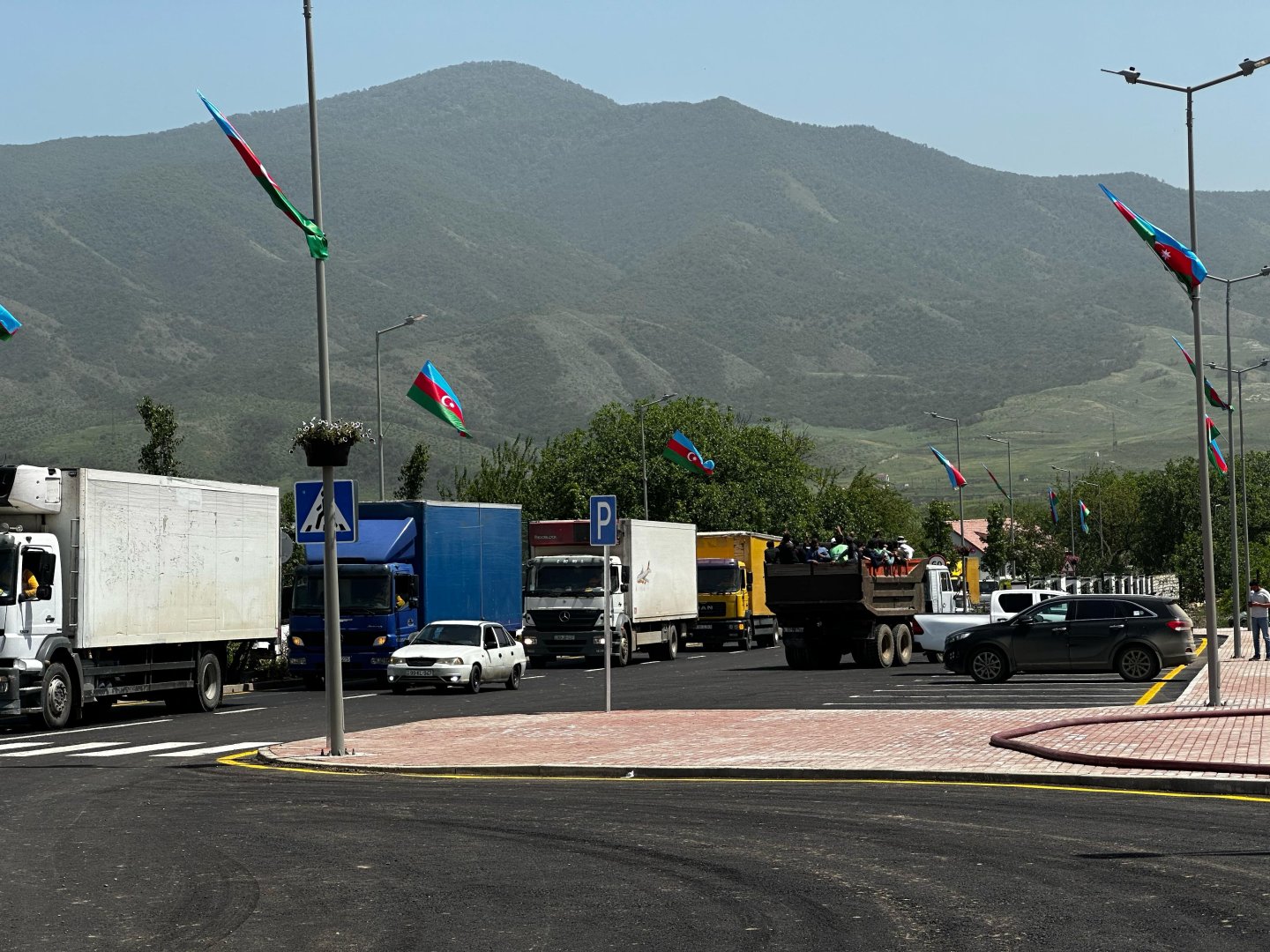 Növbəti köç karvanı Xocalıya çatıb (FOTO) (ƏLAVƏ OLUNUB)