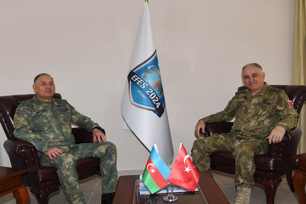 Kərim Vəliyev türkiyəli həmkarı ilə görüşüb