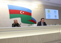 FHN-də fövqəladə hallar könüllülərinin təltifetmə mərasimi keçirilib (FOTO/VİDEO)