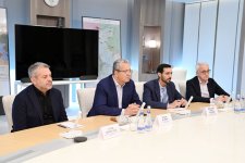 SOCAR ilə “AD Ports Group” arasında əməkdaşlığın genişləndirilməsi imkanları müzakirə edilib (FOTO)