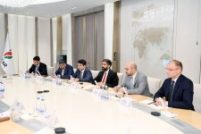 SOCAR ilə “AD Ports Group” arasında əməkdaşlığın genişləndirilməsi imkanları müzakirə edilib (FOTO)