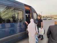 Növbəti köç karvanı Xocalıya çatıb (FOTO) (ƏLAVƏ OLUNUB)