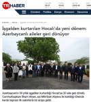Prezident İlham Əliyev və Birinci xanım Mehriban Əliyevanın Xocalı səfəri Türkiyənin aparıcı media orqanlarının diqqət mərkəzində (FOTO)