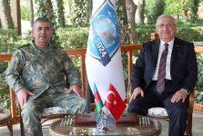 Zakir Həsənov türkiyəli həmkarı ilə görüşüb (FOTO)