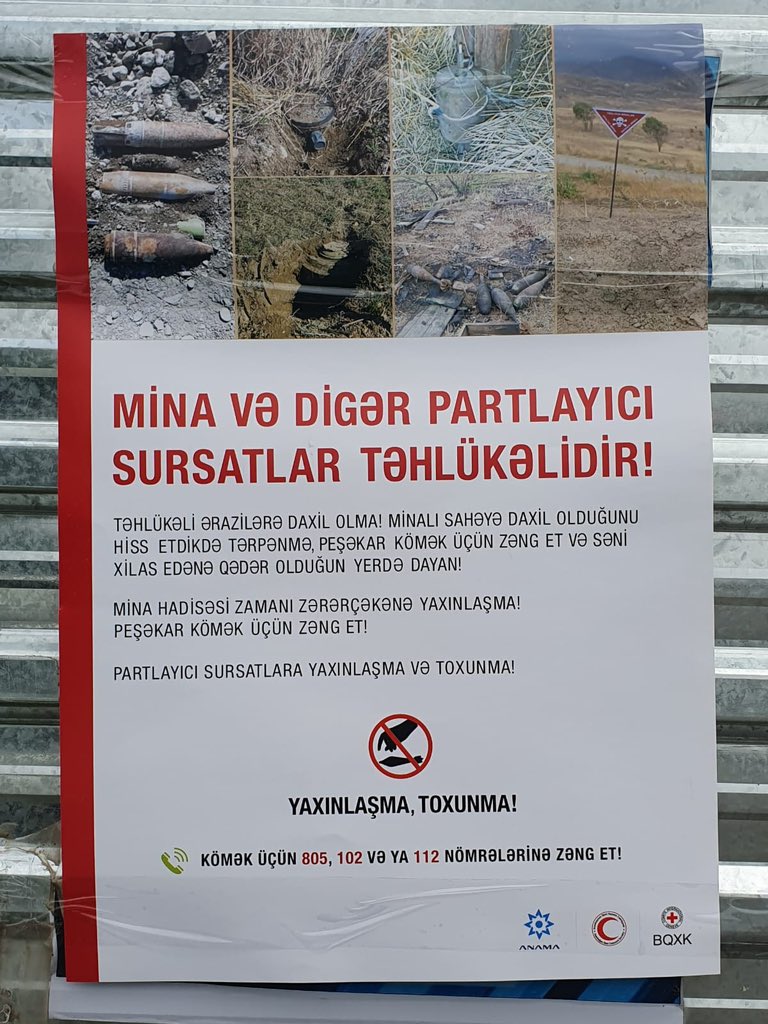 Mina riski hələ də bir çox ərazilərdə təhlükə yaradır - Almaniya səfiri (FOTO)