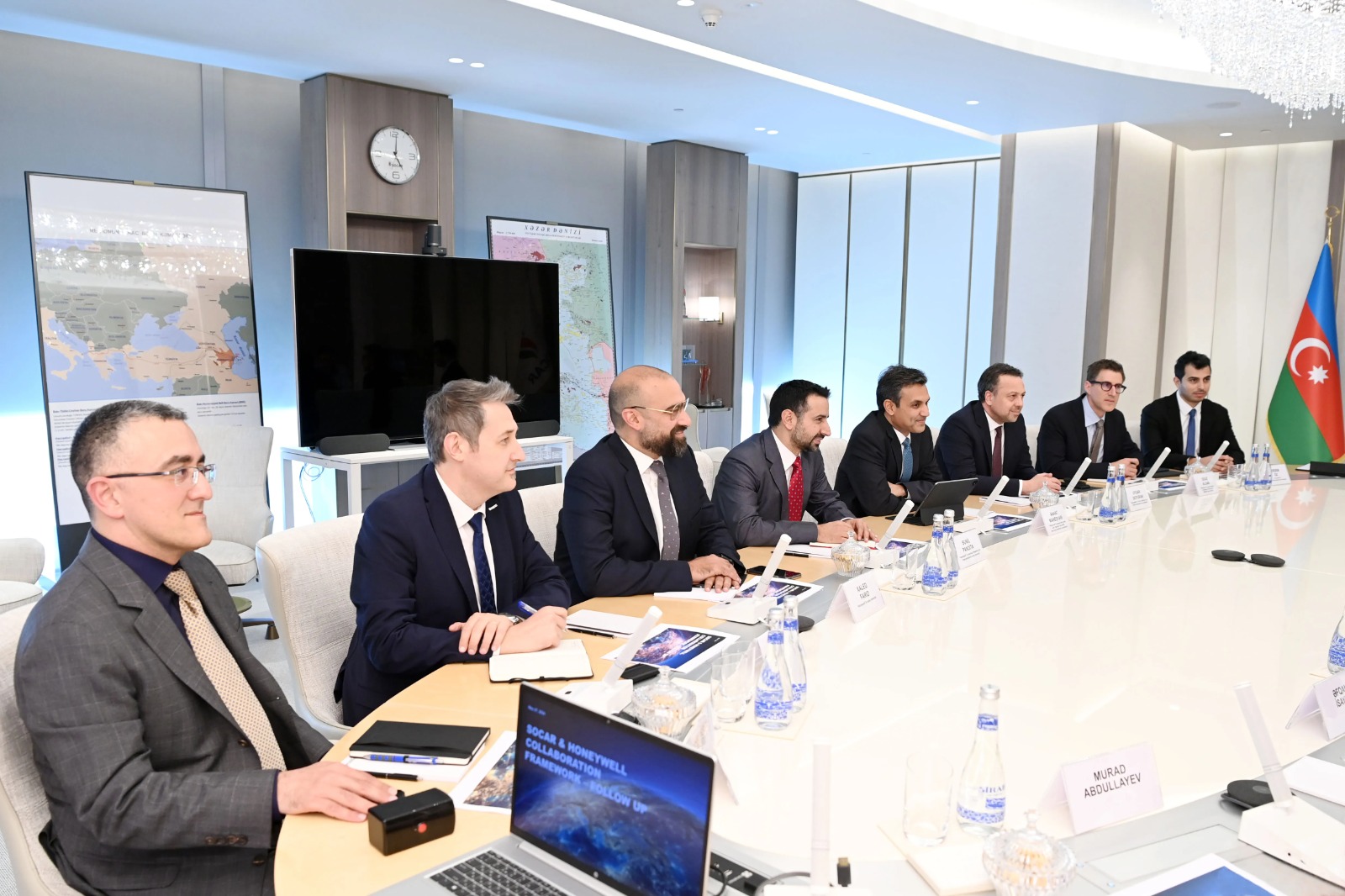 Azərbaycan ABŞ şirkəti ilə Əməkdaşlıq Sazişi imzaladı (FOTO)