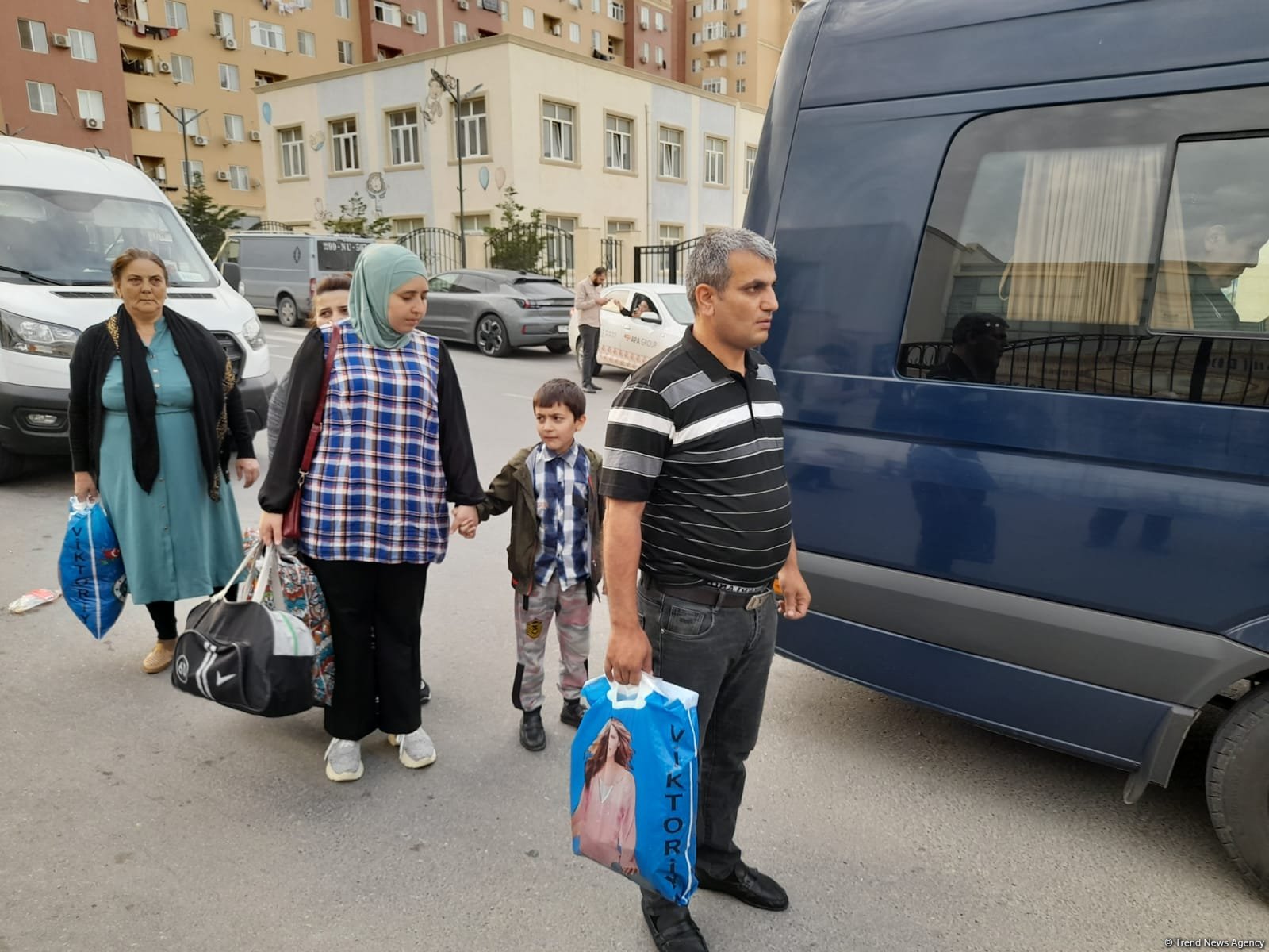 Növbəti köç karvanı Xocalıya çatıb (FOTO) (ƏLAVƏ OLUNUB)