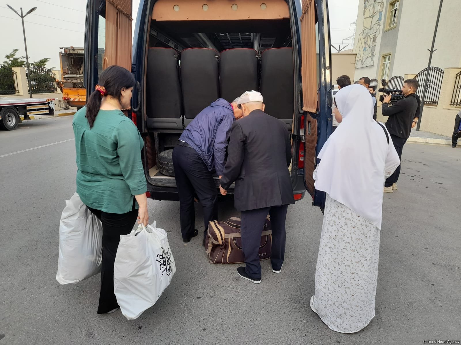 Növbəti köç karvanı Xocalıya çatıb (FOTO) (ƏLAVƏ OLUNUB)