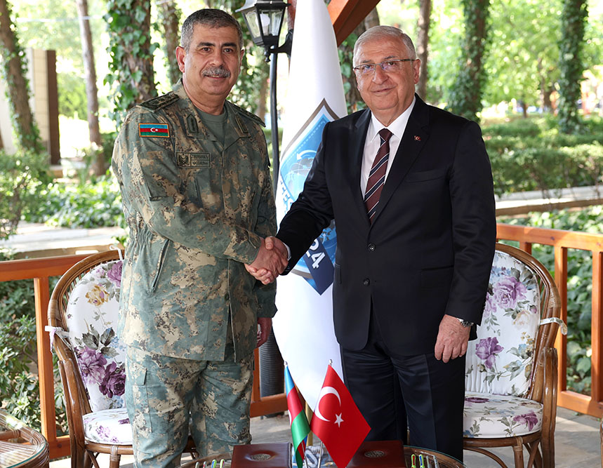 Zakir Həsənov türkiyəli həmkarı ilə görüşüb (FOTO)