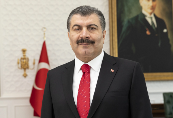 Fahrettin Koca Cenevrədə həmkarları ilə görüşüb