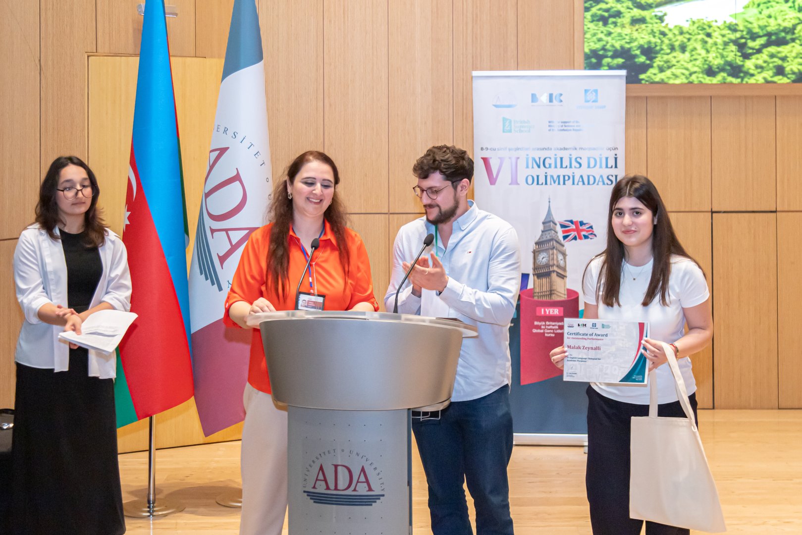 ADA Universitetində VI İngilis Dili Olimpiadasının qalibləri müəyyənləşib (FOTO)