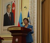 BDU-da tanınmış alim, şair, professor Mahirə Nağıqızı ilə görüş