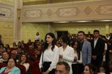 BDU-da tanınmış alim, şair, professor Mahirə Nağıqızı ilə görüş