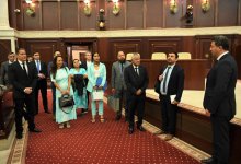 Fransız Polineziyasının nümayəndə heyəti Milli Məclisdə olub (FOTO)