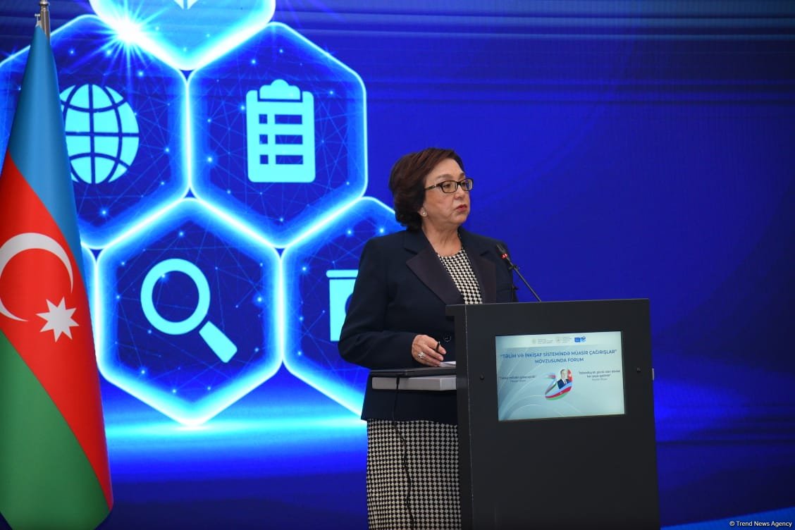 “Təlim və inkişaf sistemində müasir çağırışlar” mövzusunda forum keçirilib (FOTO)