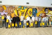 Yelo Bank ilə Autizm Futbol klubu arasında dostluq oyunu baş tutub (FOTO)