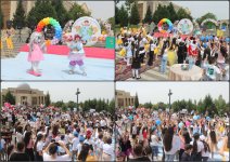 Göygöldə Uşaqların Beynəlxalq Müdafiəsi Gününə həsr olunmuş festival keçirilib (FOTO)