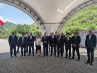 Laçında kiçik su elektrik stansiyasının təməlqoyma mərasimi olub (FOTO/VİDEO)