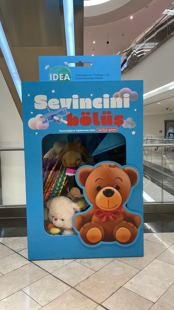 IDEA “Sevincini bölüş” kampaniyası çərçivəsində uşaqlar üçün növbəti aksiya keçirib (FOTO)