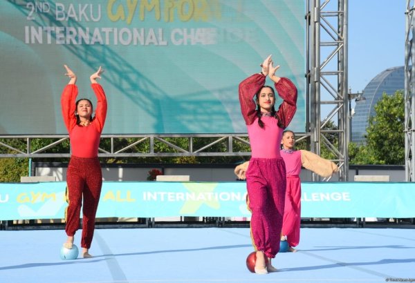 Gimnastika hamı üçün növü üzrə "Challenge" turnirinin qala-şousu keçirilib (FOTO)