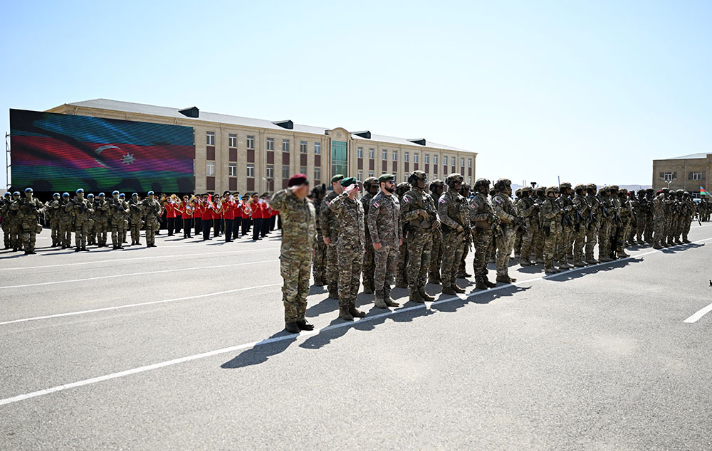 "Qafqaz Qartalı - 2024" birgə təliminin açılış mərasimi keçirilib (FOTO)