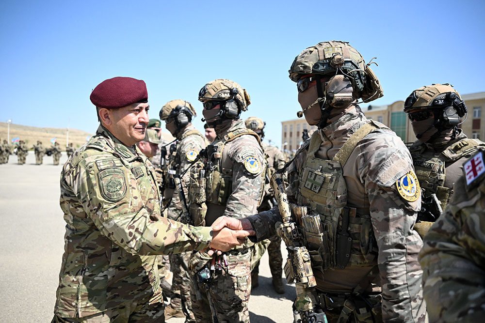 "Qafqaz Qartalı - 2024" birgə təliminin açılış mərasimi keçirilib (FOTO)