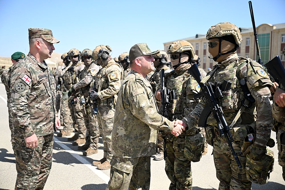 "Qafqaz Qartalı - 2024" birgə təliminin açılış mərasimi keçirilib (FOTO)