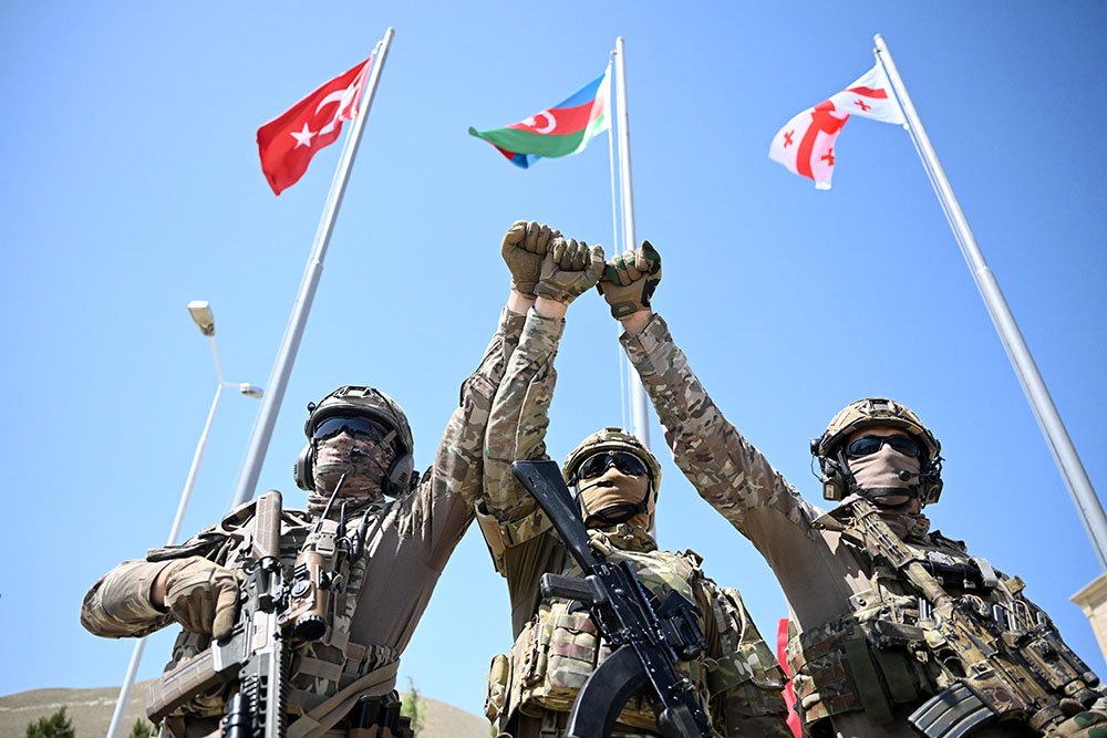 "Qafqaz Qartalı - 2024" birgə təliminin açılış mərasimi keçirilib (FOTO)