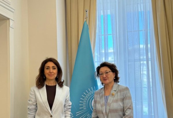 Türk Mədəniyyəti və İrsi Fondunun prezidenti Azərbaycanın Polşadakı səfiri ilə görüşüb