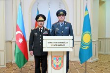 Azərbaycan və Qazaxıstan arasında hərbi əməkdaşlığa dair sənəd imzalanıb (FOTO)